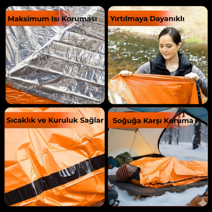 Acil Durum Termal Uyku Tulumu